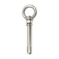 thumbnail image 1 of M10x100mm Ring Lifting Expansion Anchor Eyebolt 1 Pack Expansion Bolts Ceiling Hook Heavy Duty Bolts Anchor Fastener 304 Stainless Steel for Concrete Brick Wall, 1 of 5