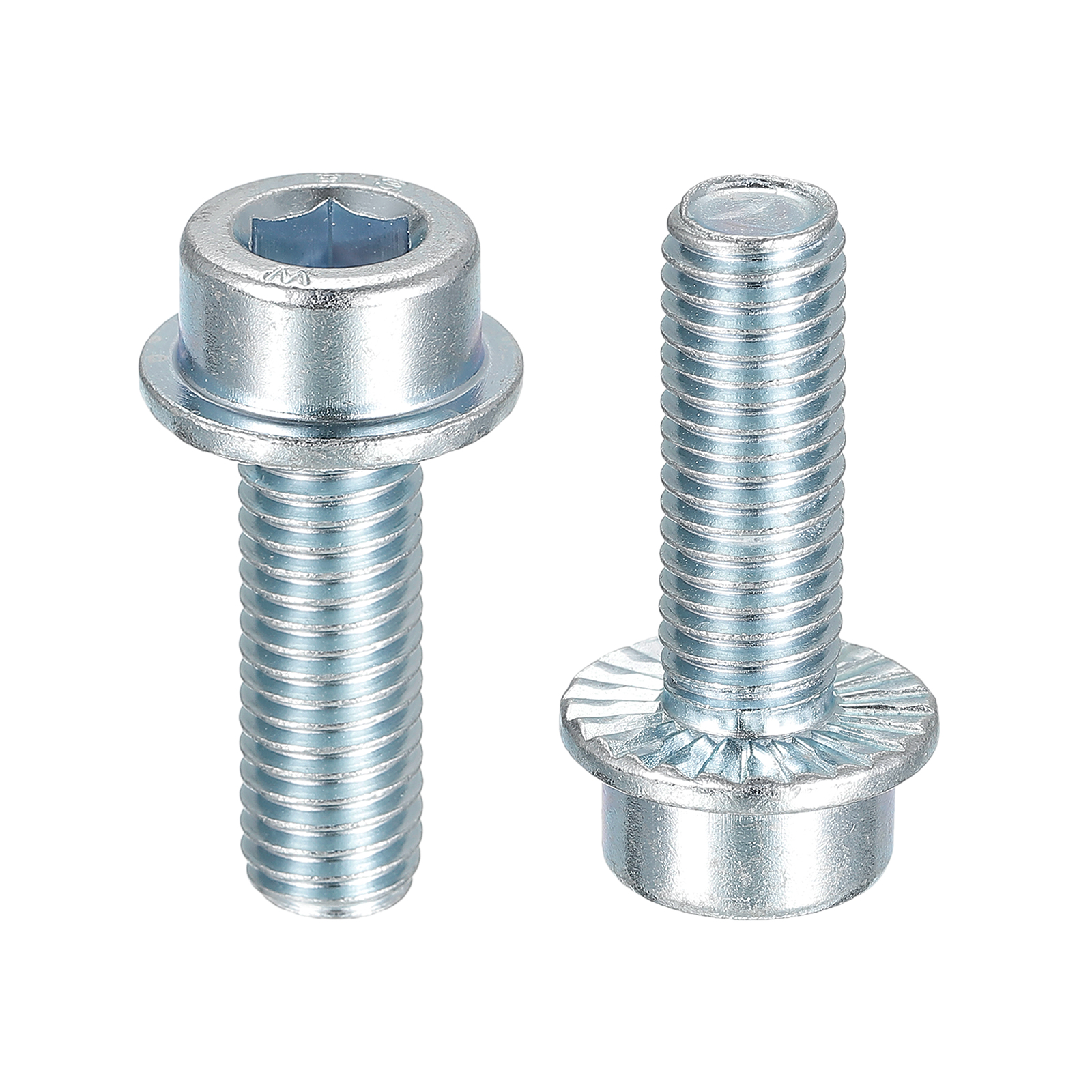 3 Boulons Bride Hexagonaux M10x30mm - Grade 10.9 Acier Carbone, Marque Uxcell