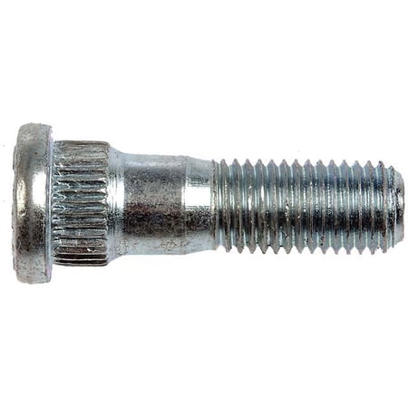 M12-1.50 Serrated Wheel Stud - 15.80mm Knurl, 44mm Length