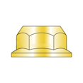thumbnail image 1 of M12-1.75 Hex Flange Nuts / Non-Serrated / Class 8 / Zinc Yellow / DIN6923 (Quantity: 500 pcs), 1 of 1