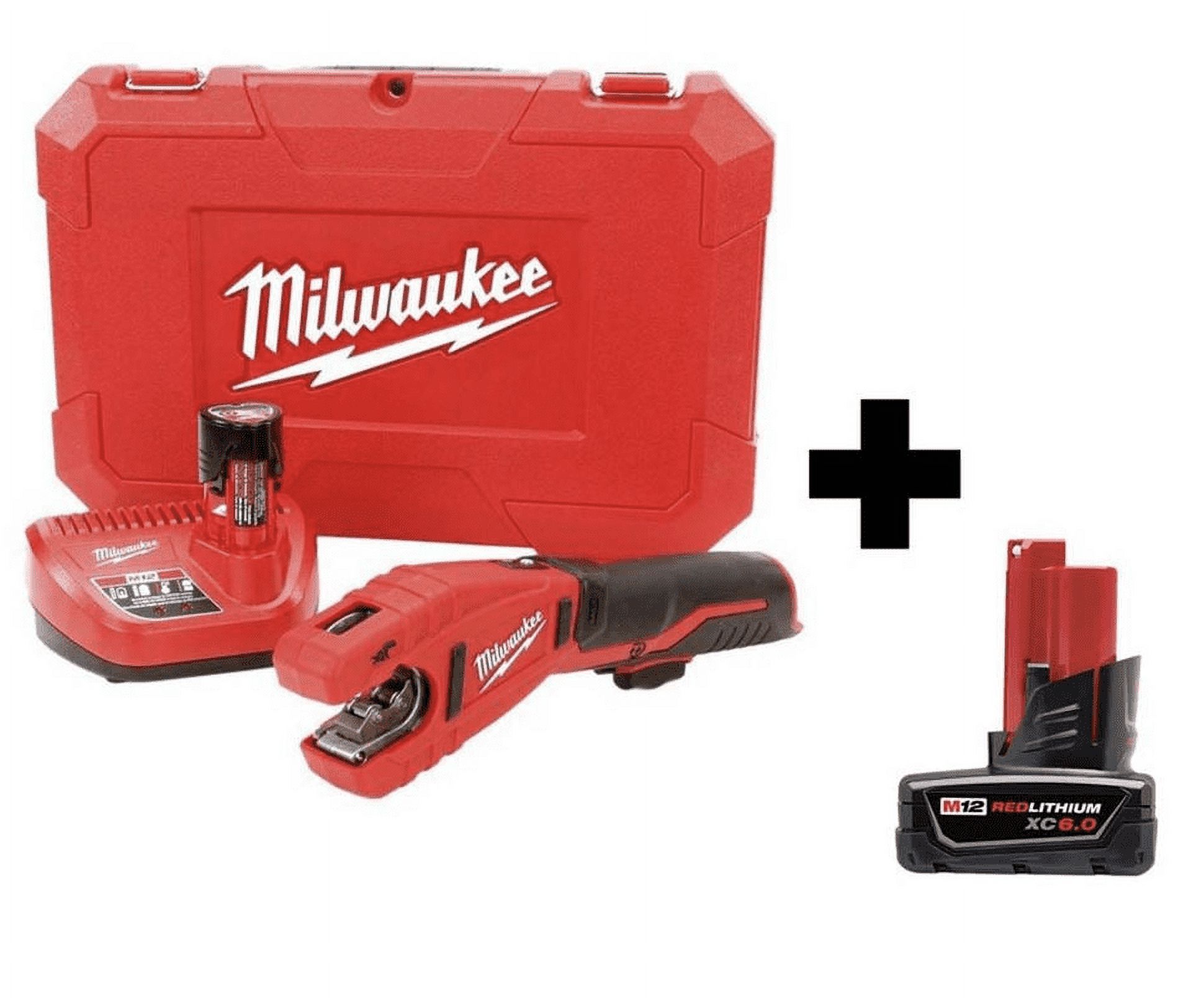 M12 12Volt LithiumIon Cordless Copper Tubing Cutter Kit