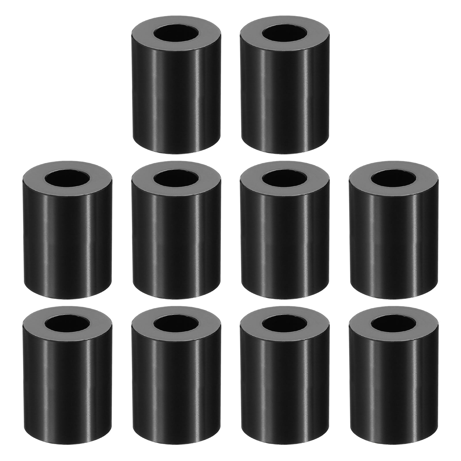 M12 Aluminum Spacers, 10 Pcs Metal Spacer Aluminum 1/2" ID x 1" OD x 11/2" L Standoff for 1/2