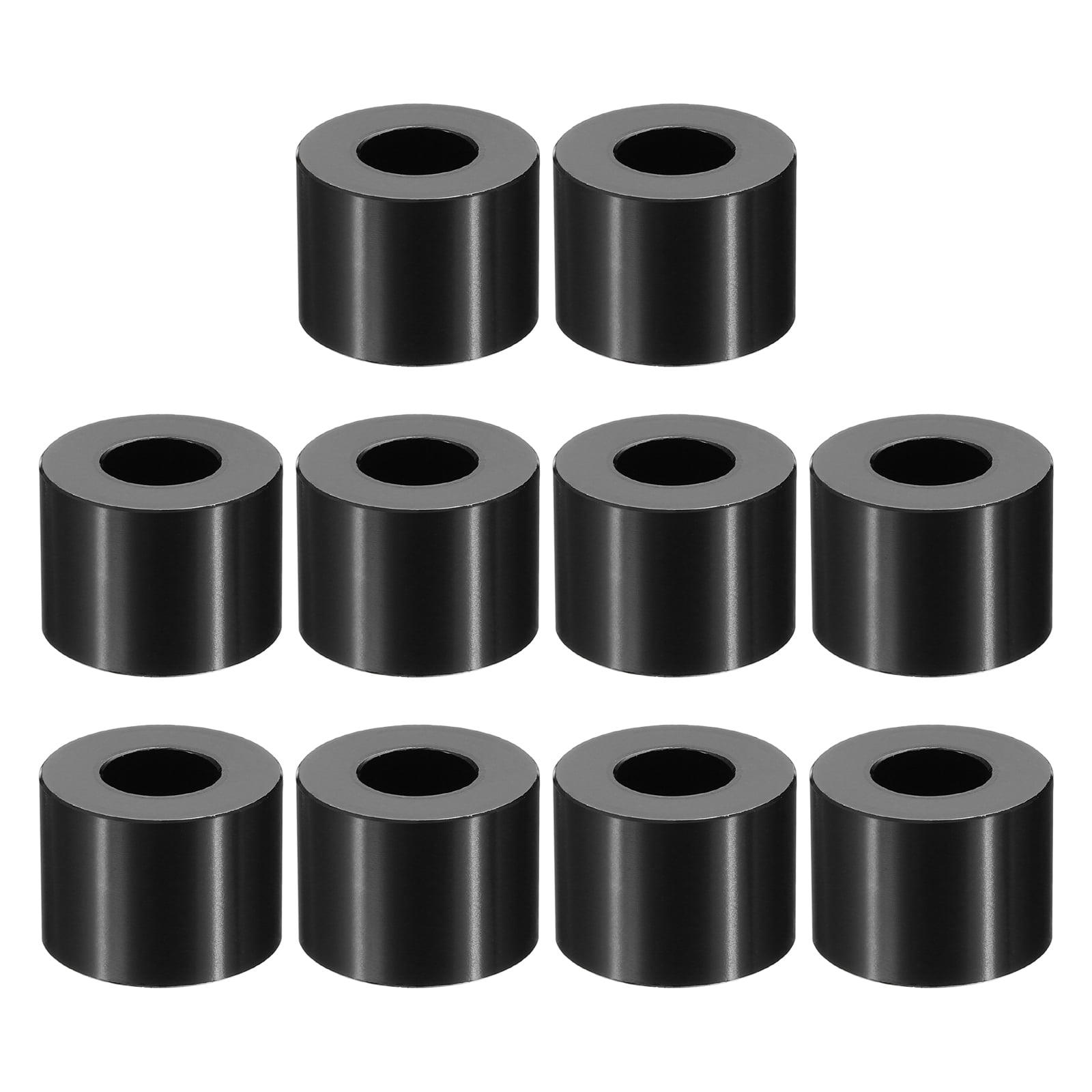 M12 Aluminum Spacers, 10 Pcs Metal Spacer Aluminum 1/2" ID x 1" OD x 3/