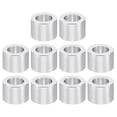 thumbnail image 1 of M12 Aluminum Spacers, 10 Pcs Metal Spacer Aluminum 12.5mm ID x 20mm OD x 15mm L Aluminum Spacer Screw Standoff Round, 1 of 5