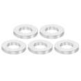 thumbnail image 1 of M12 Aluminum Spacers, 5 Pcs Metal Spacer Aluminum 12.5mm ID x 24mm OD x 4mm L Aluminum Spacer Screw Standoff Round, 1 of 5