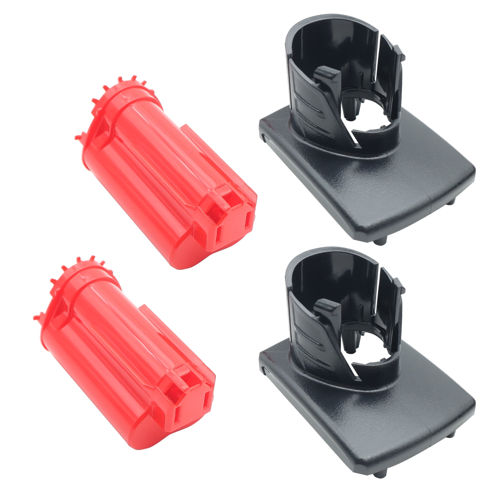 M12 Battery Case Replacement for Milwaukee 12V 48-11-2411 M12 Li-ion Battery 48-11-2401 48-11-2430 48-11-2420 48-11-2425 Battery, 2 Set M12 Plastic Case Parts Shells, M12 Battery Cover Replacement