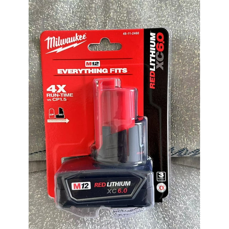 Milwaukee m12 fuel 6.0 battery deals