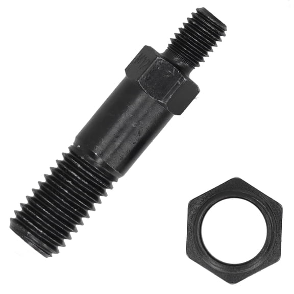 M12 Hand Rivet Gun Head Kit, Durable Alloy Steel Threaded Mandrel Replacement, 12mm Diameter for Manual Industrial Rivet Nut Tools