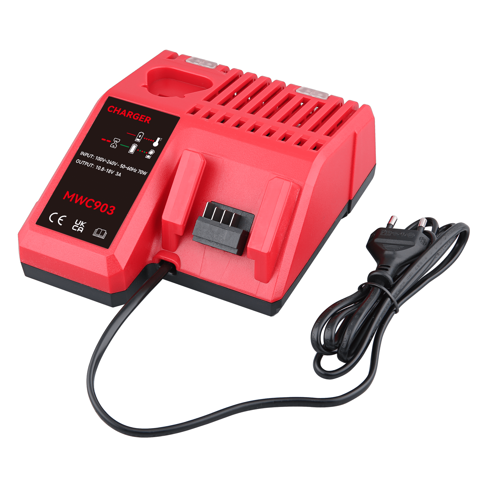 Milwaukee Replacement Rapid Charger Milwaukee M12&M18 XC Lithium