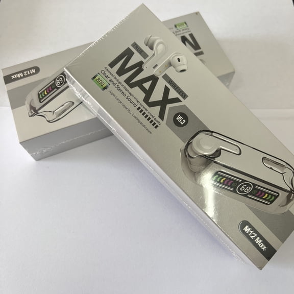 M12 MAX Wireless Bluetooth Headset Digital TWS