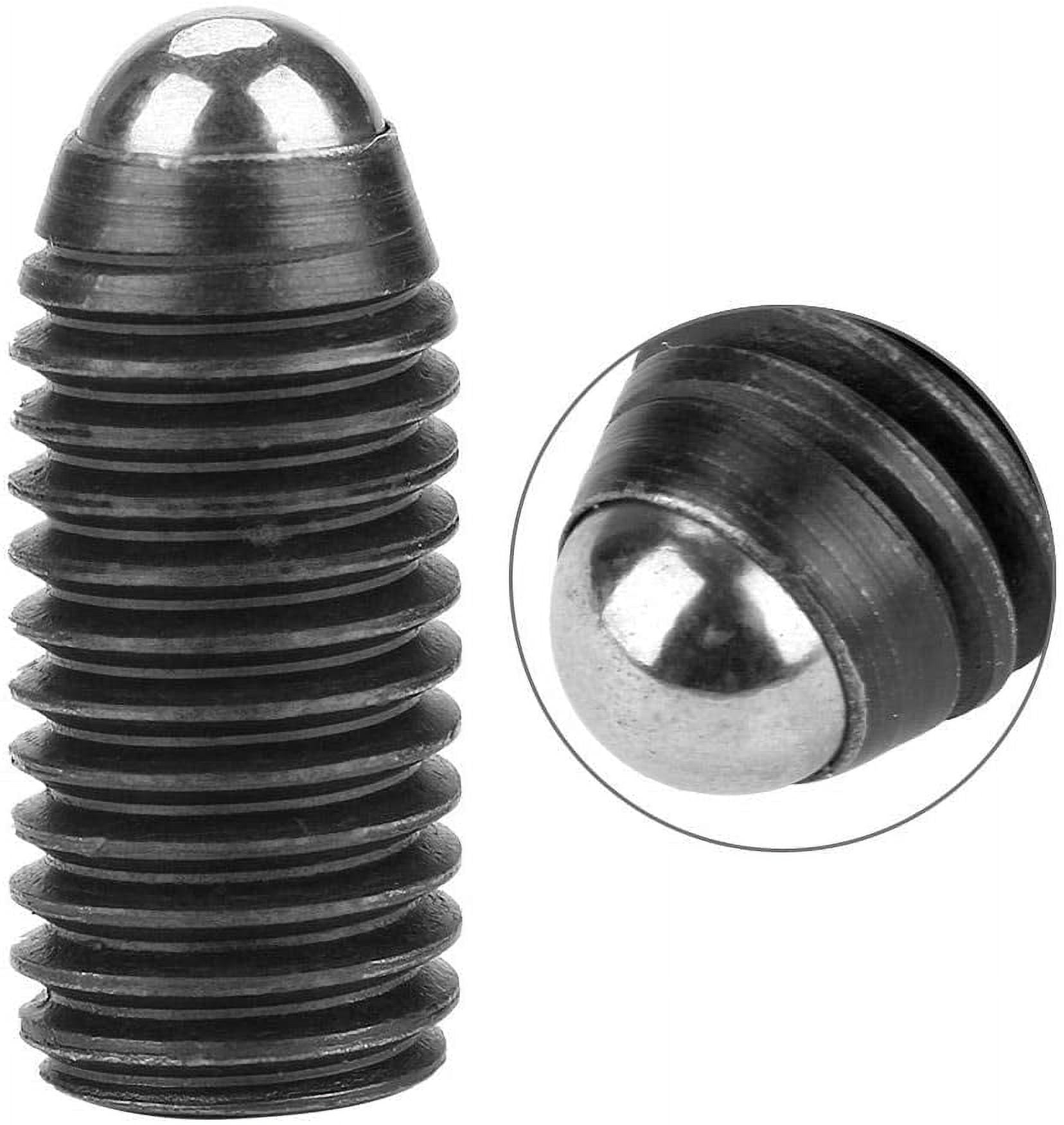 M12 Screw Thread Hex Socket Carbon Steel Ball Spring Plungers Set for