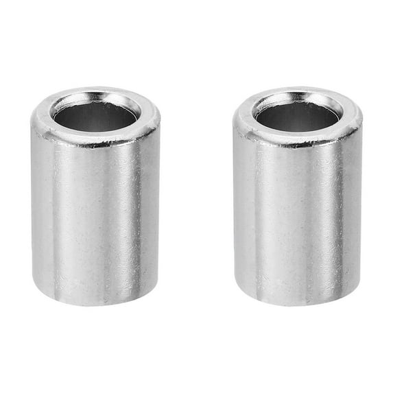 M12 Steel Spacers, 2 Pcs Metal Spacers 12.2mm ID x 20mm OD x 36mm L Carbon Steel Spacer for 1/2in or M12 Screw Bolts