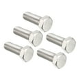 thumbnail image 1 of M12 Thread 35mm 304 Stainless Steel Hex Head Screws Bolts 5 pcs, 1 of 3