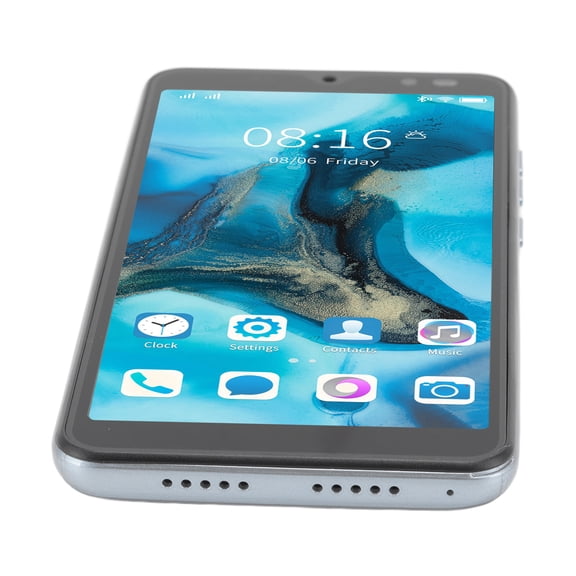 M12 Uitra 5.45in HD Full Screen Quad Core Phone 2GB RAM 32GB ROM Dual SIM Card Unlocked Mobile Phone with Advanced Face Recognition / 5.45 inches / 13.8 cm Gray