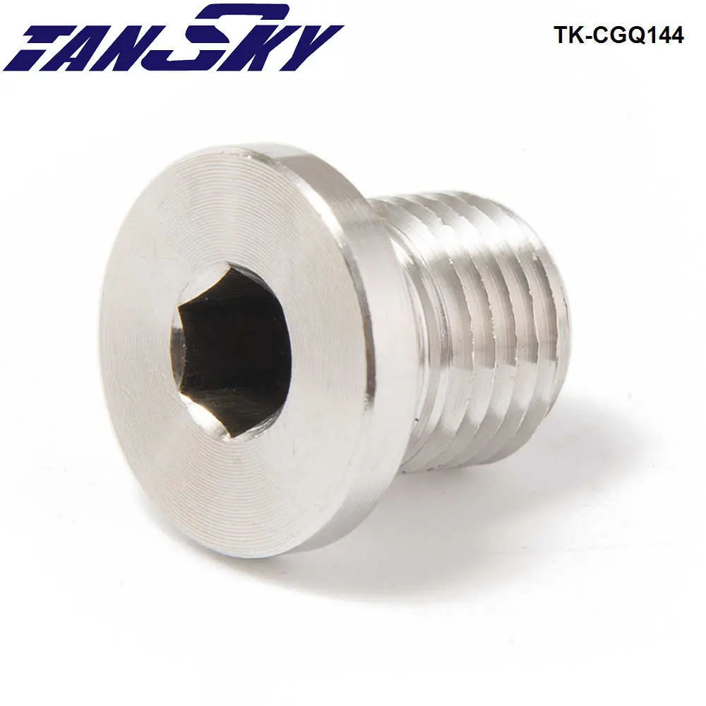 Lambda Sensor Absperrstopfen M12x1,25mm - Sauerstoff Sensor Blindstopfen Mit O-Ring