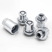 M12 x 1.5 Wheel Lock Lug Nuts - Compatible with Toyota Avalon/Camry/Corolla & Lexus Models Replaces OEM Part 00276-00900