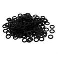 thumbnail image 1 of Unique Bargains M12 x 20mm x 2mm Nylon Flat Washers Spacers Gaskets Fastener Black 300Pcs, 1 of 2