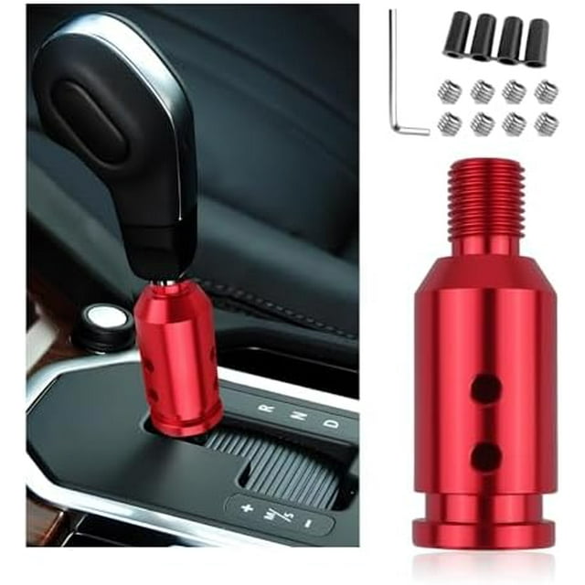 M12x1.25 Car Gear Shift Knob Adapter Kit,Aluminum Shift Boot Retainer