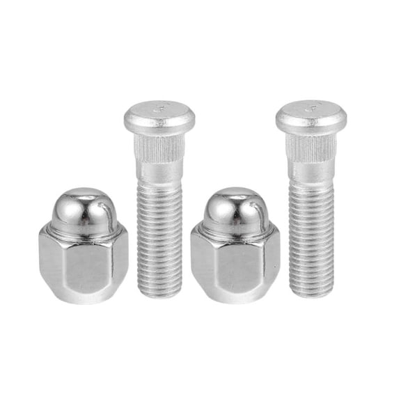 M12x1.5 Bolts Lug Nuts Wheel Stud Bolts and Lug Nuts Kit Replacement Front Rear Wheel Lug Stud Nut 52950-14140