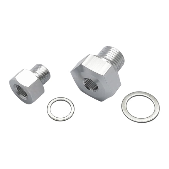 M12x1.5 M16x1 5 to 1/8NPT Adapter Engine Oil Pressure Sensors Adapter for LS Series Engines Replacement Accessories
