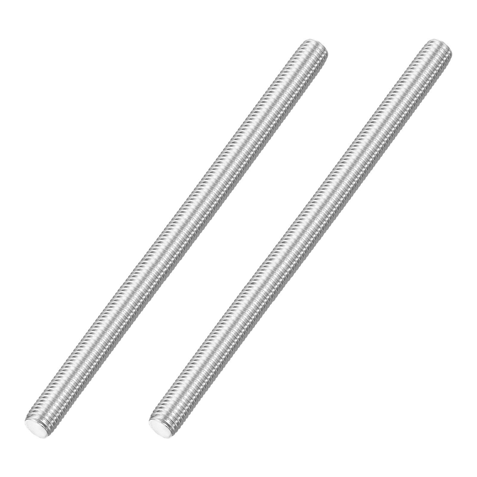M12x190mm Fully Threaded Rod, 2Pcs 316 Stainless Steel 1.75 Pitch Threaded Screw