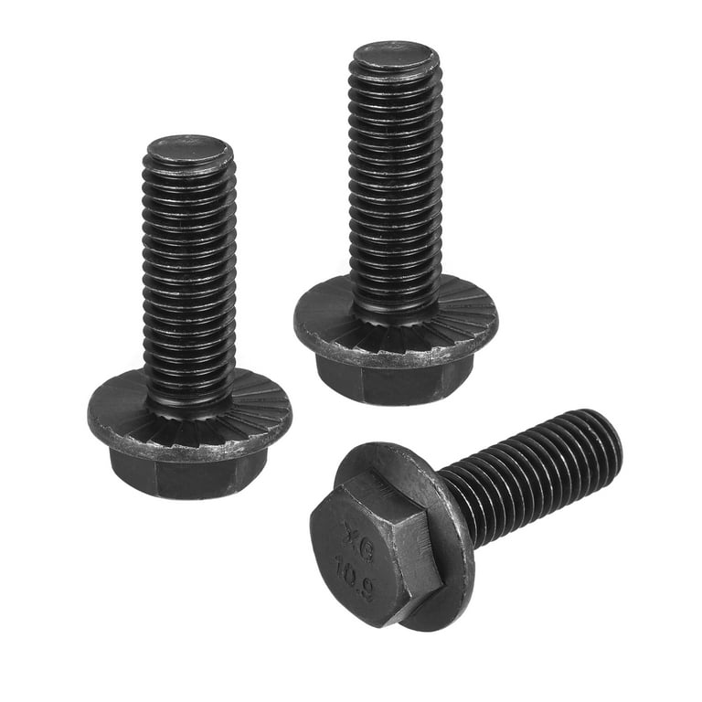 Uxcell Hex Head Bolts 5/16-18x2-1/4 - Carbon Steel Grade 5 UNC 10-Pack