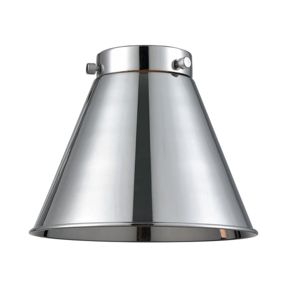 M13-PC-Innovations Lighting-Appalachian-Light Metal Shade in Traditional Style-8 Inches Wide by 6.13 Inches High   Polished Chrome Finish