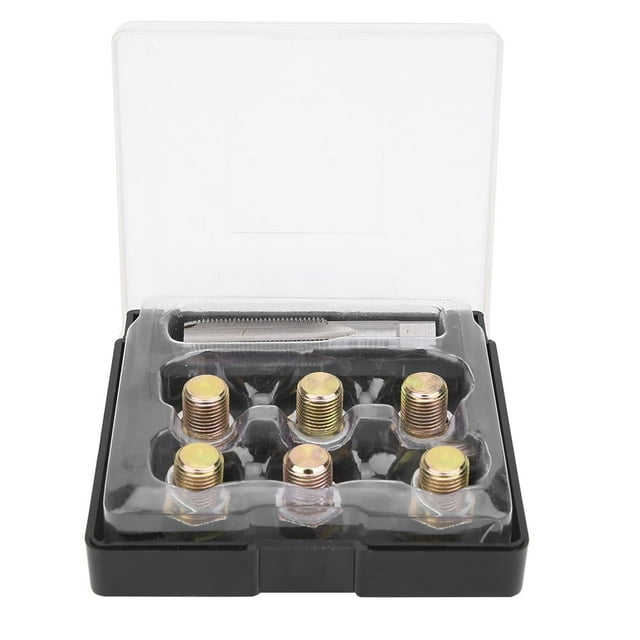 M13 x 1.25MM Oil Drain Plug Tap Thread Repair Kit Oil Pan Screws