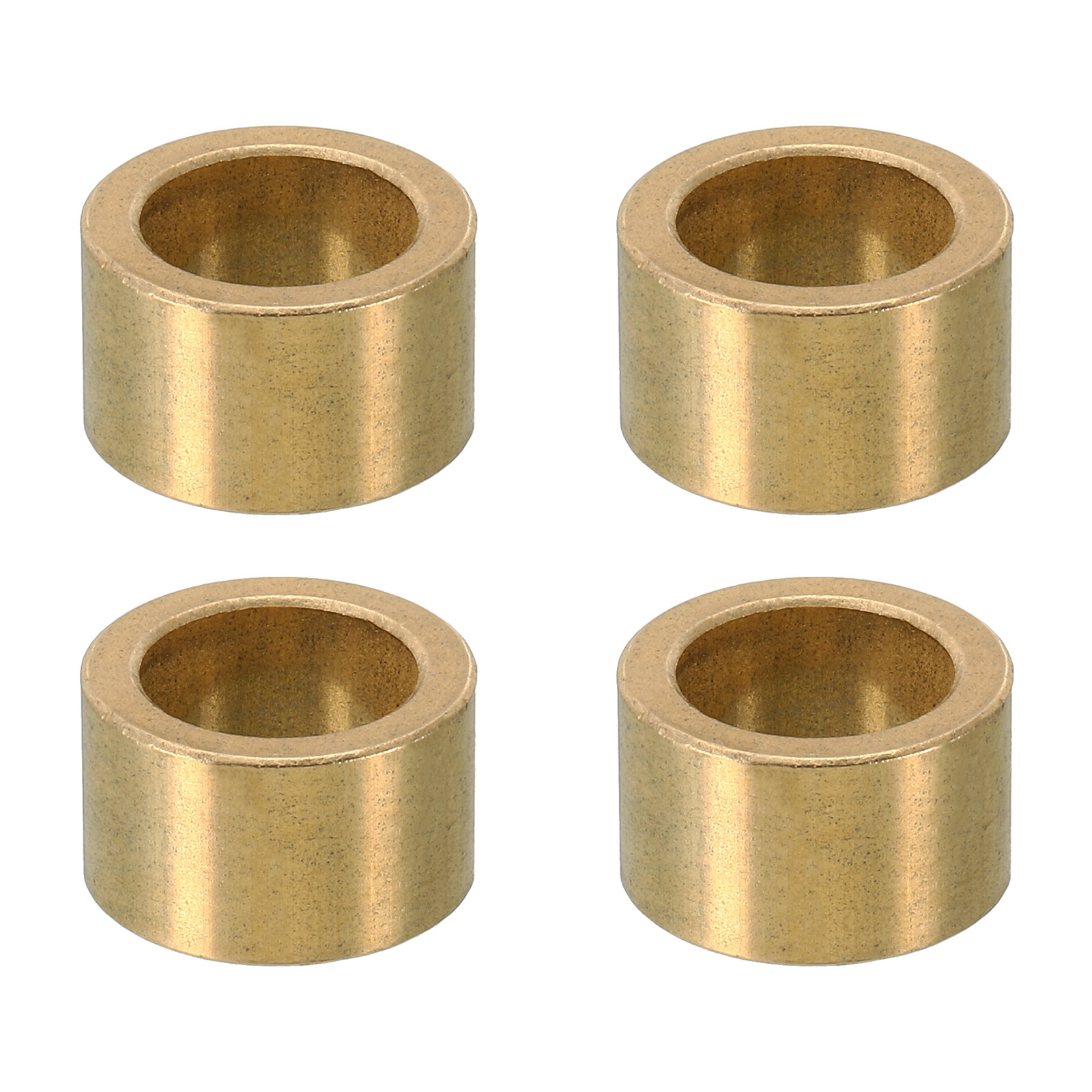 M14 Brass Spacers, 4 Pcs Metal Spacer Brass 14mm ID x 20mm OD x 12mm L Screw Standoff for 5/9