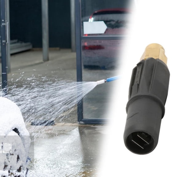 M14 Foam Pot Nozzle Head Replacement High Pressure Interface Sprayer Adapter for Self-Service Car Wash Equipment High-Performance Brass Cleaning Tool