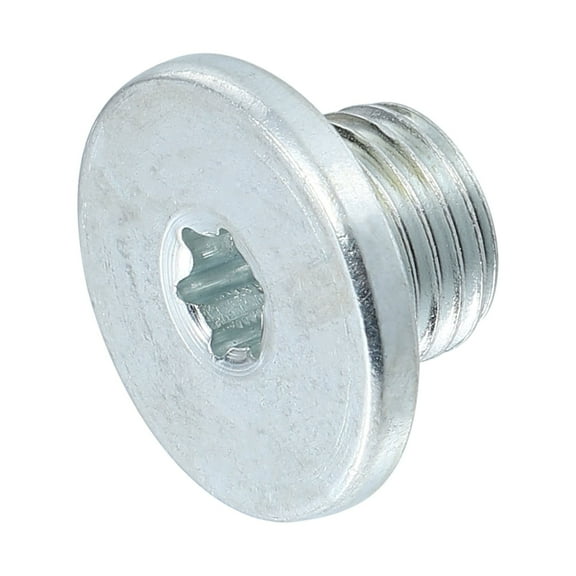 M14 x 1.5 Magnetic Oil Drain Plug Sump Aluminium Alloy Replace for Opel Drain Plug Adapter Silver Tone