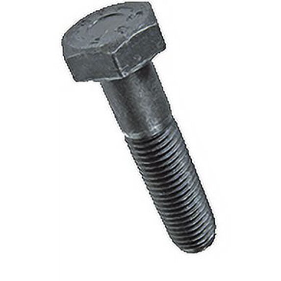 M16-1.5 x 70mm Hex Head Cap Screws, Steel Metric Class 10.9, Plain Finish (Quantity: 125 pcs) - Fine Thread Metric, Partially Threaded, 70mm Metric, Thread M16 Metric