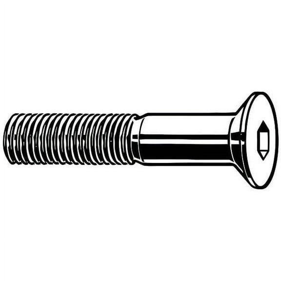 M16-2.00 Socket Head Cap Screw, Flat, Black Oxide Steel, 70 mm Length, 10 PK