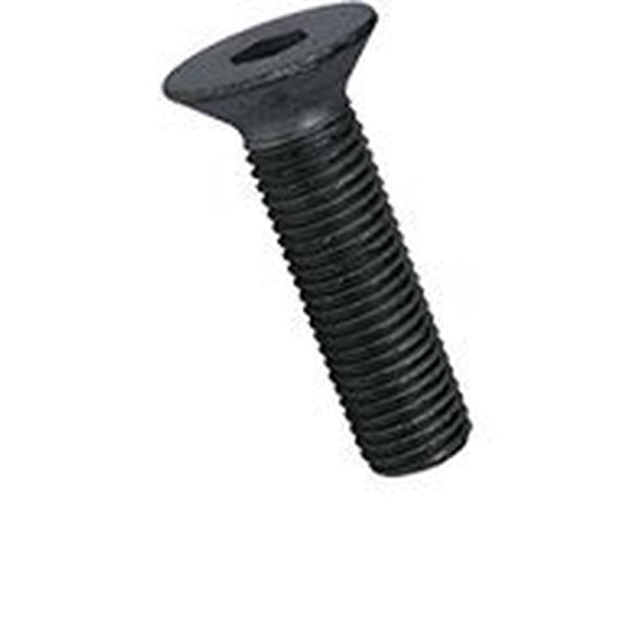 M16-2 x 60mm Flat Head Socket Screw Fully Threaded Steel Class 10.9 Plain Finish