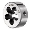 thumbnail image 1 of M16 x 2mm Round Threading Die, Right Hand High-Speed Steel Machine Thread Threading Die, Non-Adjustable Thread Repair Tool for Stainless Steel, Alloy Metal - 1 Pack, 1 of 7