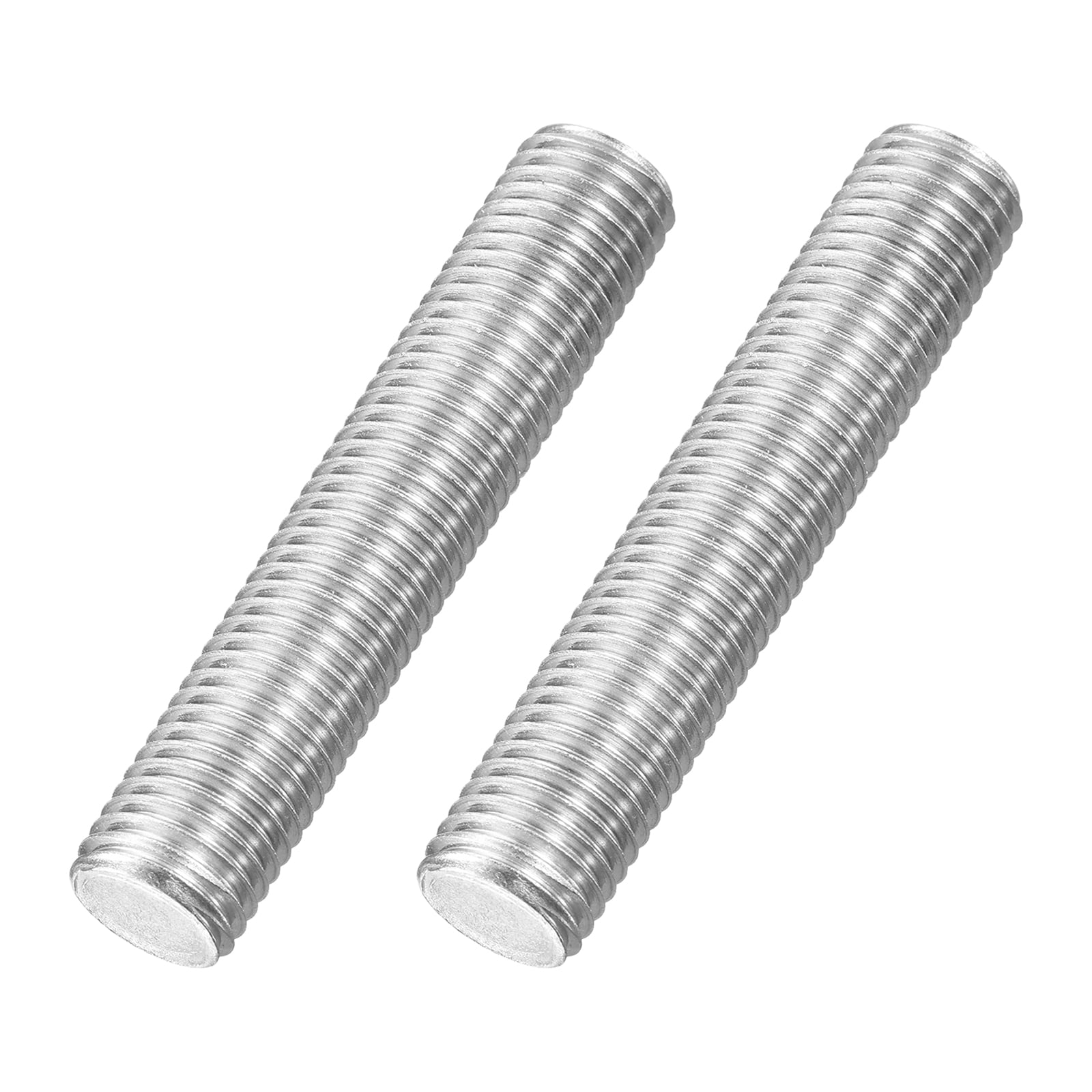 M16x85mm Fully Threaded Rod 2Pcs 316 Stainless Steel 2 Pitch Threaded M16x85mm fully threaded rod 2pcs 316 stainless steel 2 pitch threaded