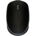 thumbnail image 1 of M170 Wireless Mouse for PC, Mac, Laptop, 2.4 GHz with USB Mini Receiver, Optical Tracking, 12-Months Battery Life, Ambidextrous - Black, 1 of 4
