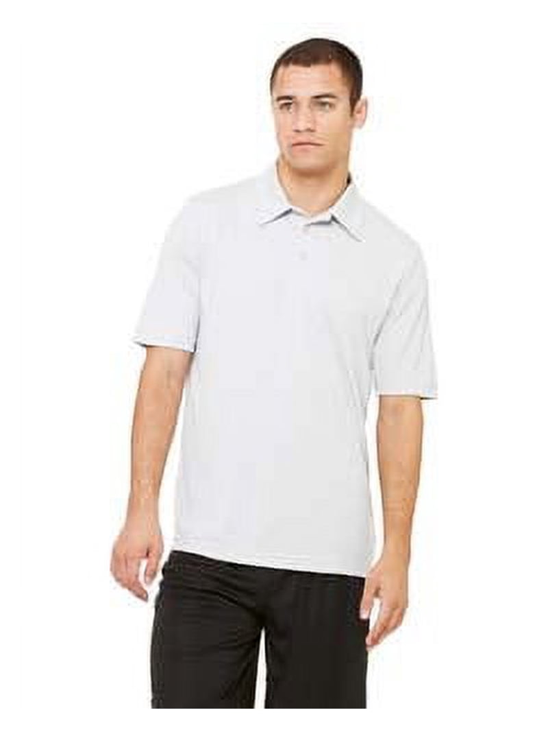 M1709 Alo Golf Shirt Plain Performance Three-Button Mesh Men's - Walmart.com