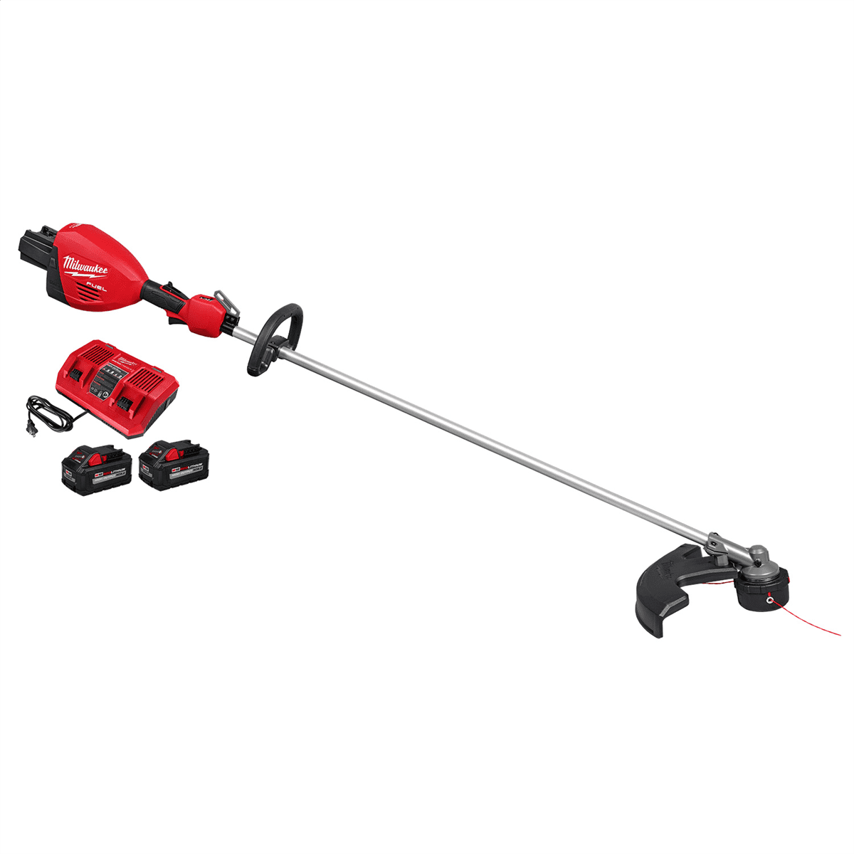 Milwaukee Tool M18 FUEL 17 Dual Battery String Trimmer Kit