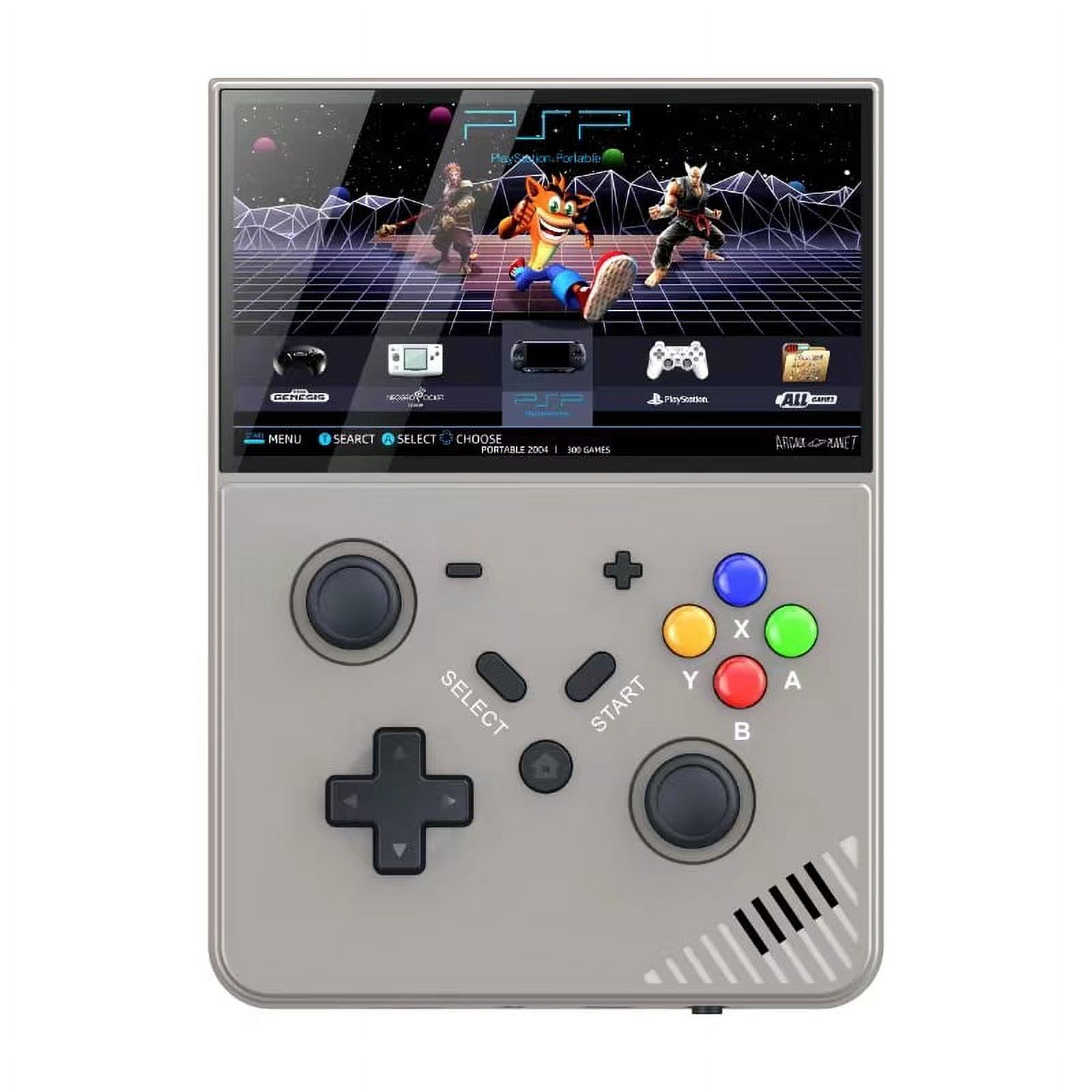 M18 Retro Handheld Game Console 4.3 Inch IPS Screen Linux OS Built-in ...