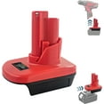 thumbnail image 1 of M18 to M12 Battery Adapter - Convert 18V/20V to 12V for Milwaukee, DeWalt & Makita Tools, 1 of 3