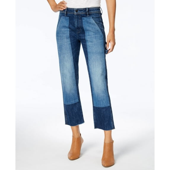 M1858 Flynn Colorblocked Carpenter Jeans Lapis 27