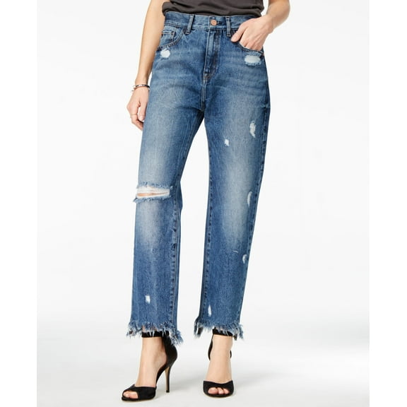 M1858 Frida Classic High Rise Straight Leg Jeans Bergan 27