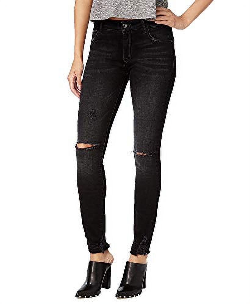 M1858 Kristen Ripped Skinny Jeans Womens 25 Black pants MSRP $77 ...