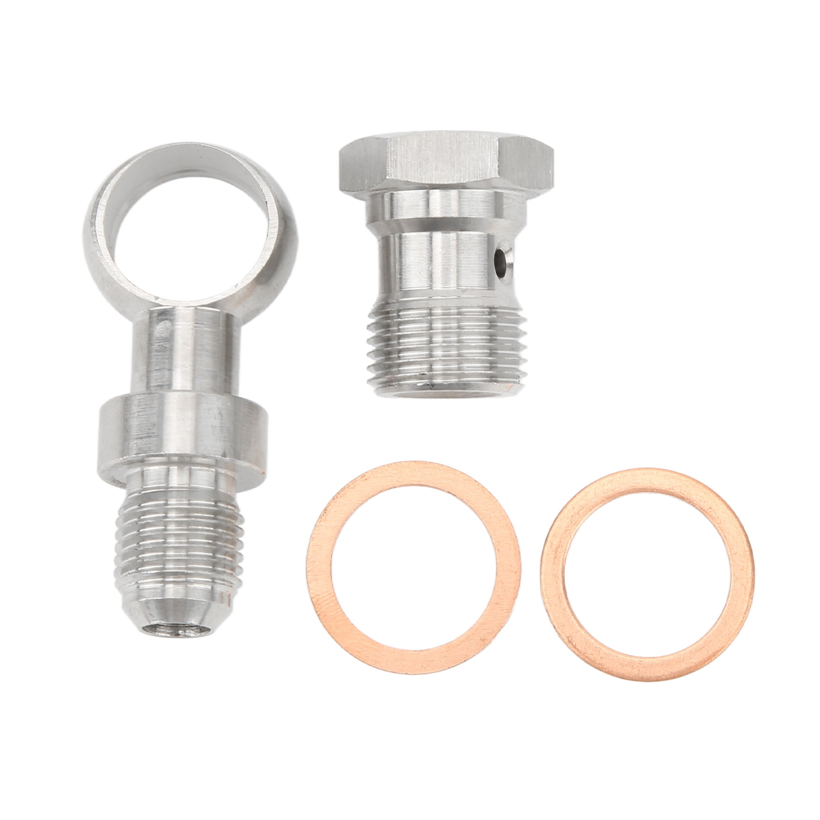 M18x1.5mm to 6AN Banjo Bolt Turbo Oil Feed Restrictor Fittings