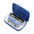 thumbnail image 1 of M19 Tws 5.0 Wireless Bluetoth Earphones Sport Sound Noise Cancelling Ear Buds Ipx7 Waterproof Led Digital Display Large Battery - Earphones &amp; Headphones, 1 of 6