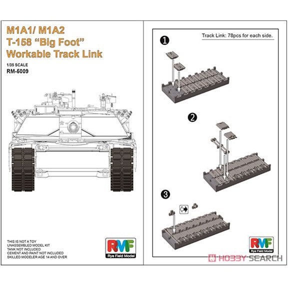 M1A1/A2 T-158 Big Foot Link:35