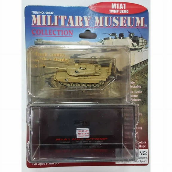 M1A1 with TWMP Gulf War Tank 1/144 Scale Prebuilt Pegasus
