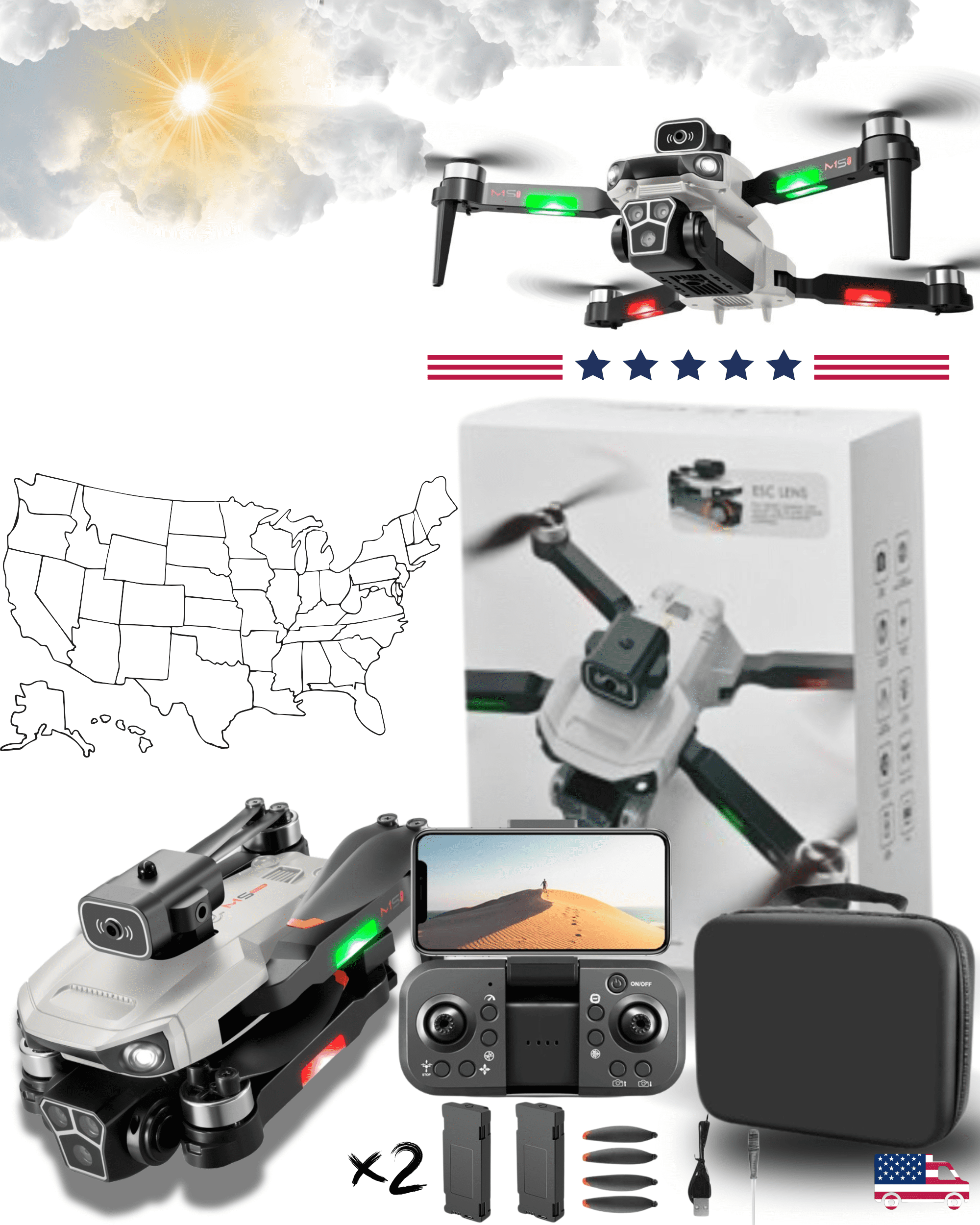 M1S Pro Drone