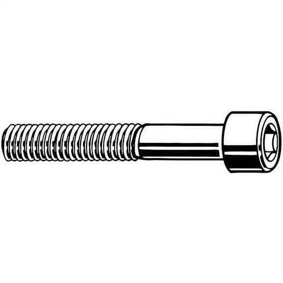 M2-0.40 Socket Head Cap Screw, Plain 316 Stainless Steel, 20 mm Length, 50 PK(M55050.020.0020)
